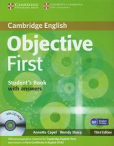 Objective First Student's Book with answers - 2857614595