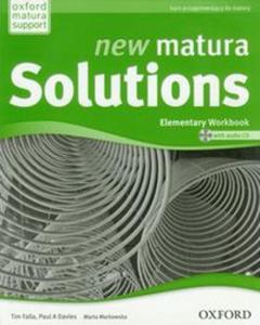 New Matura Solutions Elementary - Workbook (+CD) - 2857616499