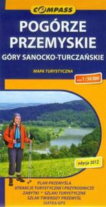 Pogrze Przemyskie Gry Sanocko-Turczyskie mapa turystyczna 1:50 000 - 2857616701