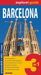 Barcelona - przewodnik + atlas + mapa laminowana - 2857617934