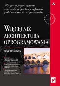 Wicej ni architektura oprogramowania - 2857620038