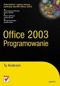 Office 2003. Programowanie - 2857620082