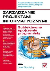 Zarzdzanie projektami informatycznymi. Subiektywne spojrzenie programisty - 2857620713