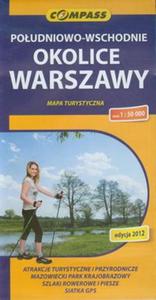 Poudniowo wschodnie okolice Warszawy mapa turystyczna 1:50 000