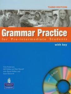 Grammar practice for Pre-Intermediate students z pyt CD - 2857621386