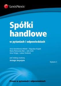 Spóki handlowe w pytaniach i odpowiedziach