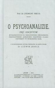 O psychoanalizie Pi odczytw - 2857622101