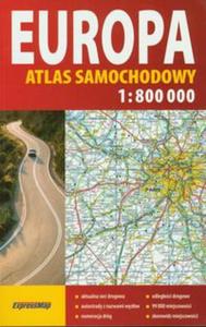 Europa atlas samochodowy 1:800 000 - 2857622406