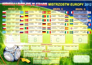 Terminarz sportowy XT EURO 2012 - 2857622672