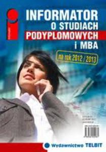 Informator o studiach podyplomowych i MBA - 2857623012