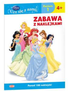 Disney Ucz si z nami Ksiniczka Zabawa z naklejkami