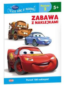 Disney Ucz si z nami Auta Zabawa z naklejkami - 2857623493