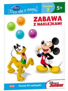 Disney Ucz si z nami Klub Przyjaci Myszki Miki Zabawa z naklejkami - 2857623495