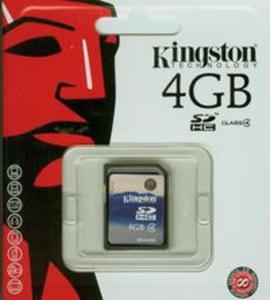 Kingston karta pamici SDHC 4 GB Class 4 - 2857623987