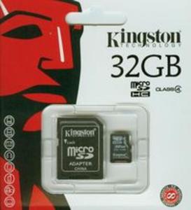 Kingston karta pamici MicroSDHC 32GB Class 4 - 2857623997