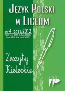 Jzyk Polski w Liceum 11/12 numer 4 - 2857624173