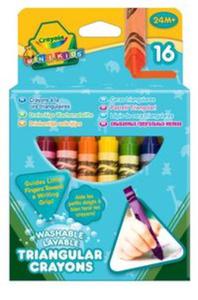 Crayola Kredki wiecowe trójktne Mini Kids 16 szt