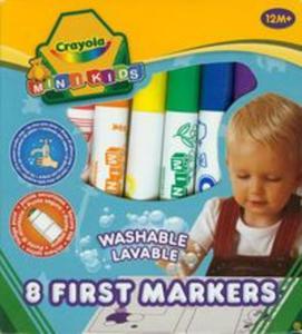 Crayola Flamastry zmywalne Mini Kids 8 szt - 2857624334