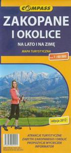 Zakopane i okolice na lato i zim mapa turystyczna 1:60 000 - 2857624674