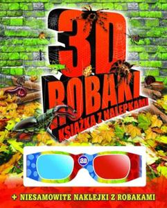 3D ROBAKI KSIKA Z NALEPKAMI+OKULARY FK 9788378444114 - 2857626172