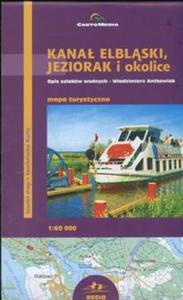 Kana Elblski Jeziorak i okolice Mapa turystyczna 1:60 000 - 2857626290