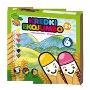 Kredki Ekojumbo 6 kolorw - 2857626345