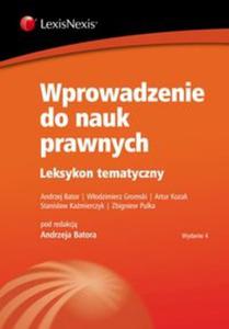 Wprowadzenie do nauk prawnych - 2857626487