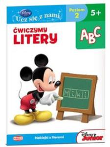 Disney Ucz si z nami Klub Przyjaci Myszki Miki wiczymy litery - 2857626699