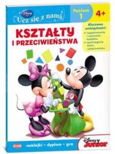 Disney Ucz si z nami Klub Przyjaci Myszki Miki Ksztaty i przeciwiestwa - 2857626701