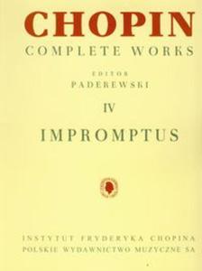 Chopin Complete Works IV Impromptus - 2857627044