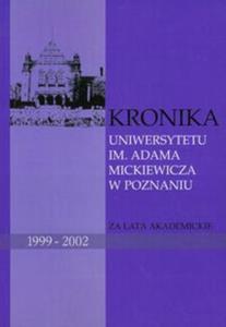 Kronika Uniwersytetu im Adama Mickiewicza w Poznaniu - 2857627217