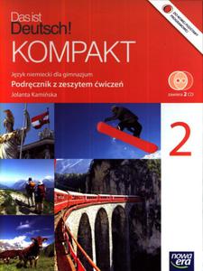 DAS IST DEUTSCH Kompakt 2 Gimnazjum Jzyk niemiecki Podrcznik z zeszytem wicze i 2 CD) - 2857627343