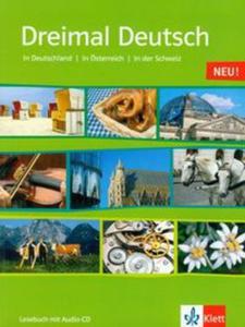 Dreimal Deutsch Lesebuch NEU z pyt CD - 2857627677