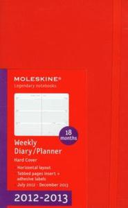 Moleskine 2012-12 Horizontal Red - 2857627799