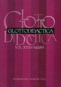 Glottodidactica vol. XXXV (2009) - 2857627823