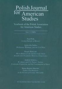 Polish Journal for American Studies vol. 3 (2009) - 2857628001