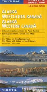 Travelmag Alaska Western Canada 1:4000000 - 2857629219