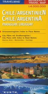 Travelmag Chile / Argentina / Paraguay / Uruguay 1:4000000 - 2857629221