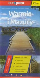 Warmia i Mazury mapa turystyczna 1:250 000