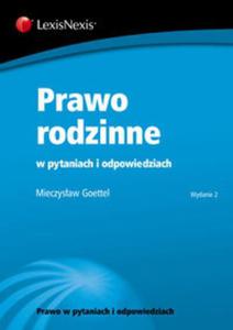 Prawo rodzinne w pytaniach i odpowiedziach - 2857630197