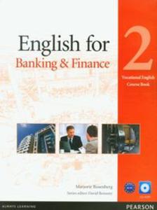 English for banking and finance 2 vocational english course book with CD-ROM - 2857631452