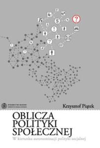 Oblicza polityki spoecznej - 2857631639