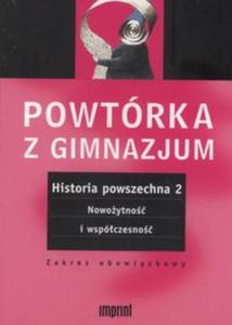 Powtrka z gimnazjum Historia powszechna 2 Nowoytno i wspczesno - 2857632236