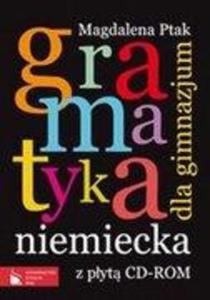 Gramatyka niemiecka dla gimnazjum + CD - 2825655854