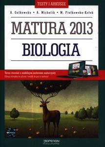 Biologia. Testy i arkusze. Matura 2013 + kod dostpu online - 2857632533