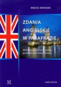 Zdania angielskie w parafrazie - 2857632913