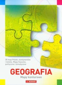 Geografia. Mapy konturowe