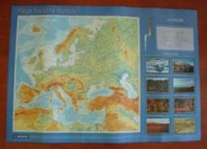 Europa mapa fizyczna i polityczna 1:15 000 000 - 2857634004