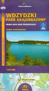 Wdzydzki Park Krajobrazowy Mapa turystyczna 1:25 000 - 2857634293