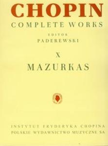 Chopin Complete Works X Mazurki - 2857634492